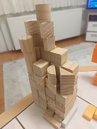 Çok parçalı lego ahşap oyuncaklar - Görsel 7