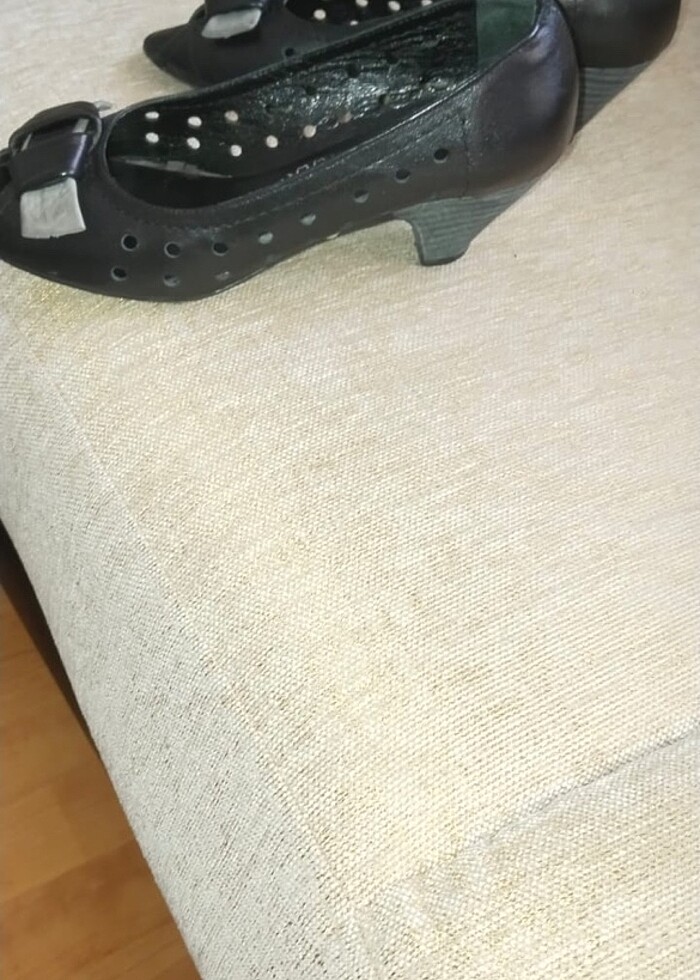 Kısa topuklu kadın ayakkabısı - Görsel 2