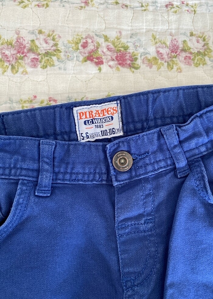 Erkek çocuk lacivert pantolon - Görsel 2