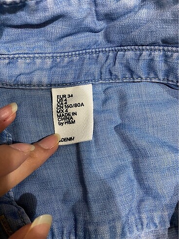 H&M denim elbise - Görsel 2