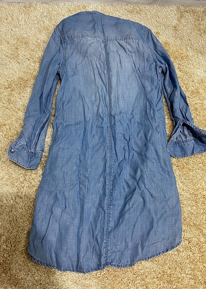 H&M denim elbise - Görsel 3