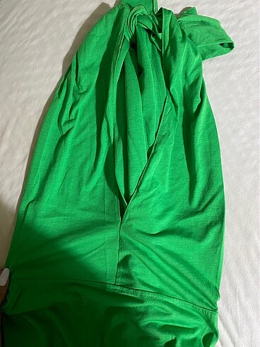 Trendyolmilla dekolteli elbise - Görsel 6