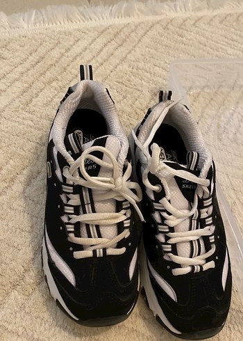 Skechers Skechers Siyah Beyaz Platform Spor Ayakkabı