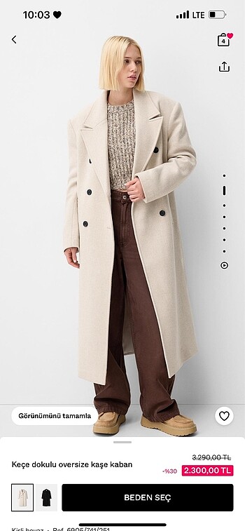 Bershka kaban