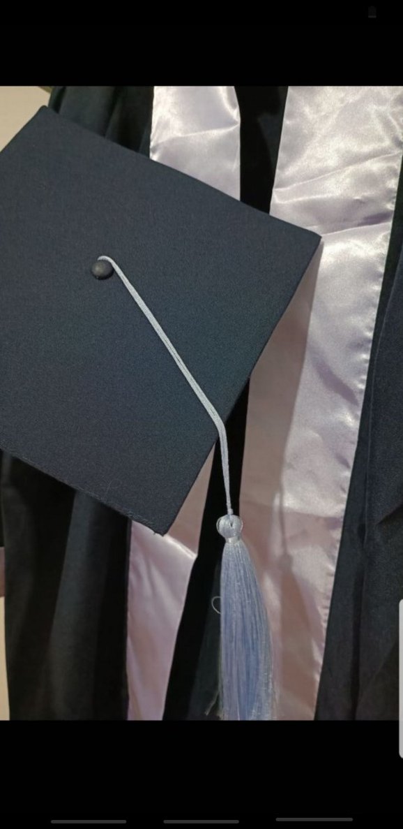 Uzun Kollu Gri Mezuniyet Elbisesi - Görsel 4