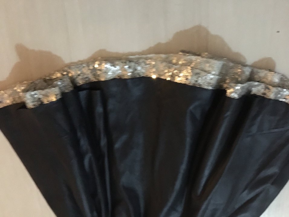 Çocuk Parlak Siyah Etek - Görsel 3