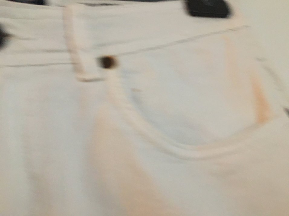 Erkek Beyaz Pamuklu Rahat Kesim Şort - Görsel 4