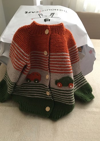 Bebek Örgü Tavşanlı Kısa Tulum - Görsel 10