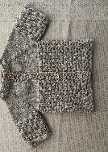 Bebek Örgü Tavşanlı Kısa Tulum - Görsel 13