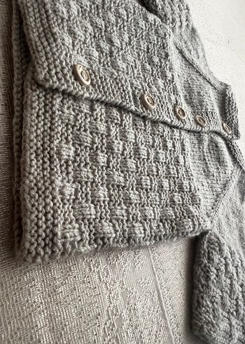 Bebek Örgü Tavşanlı Kısa Tulum - Görsel 7