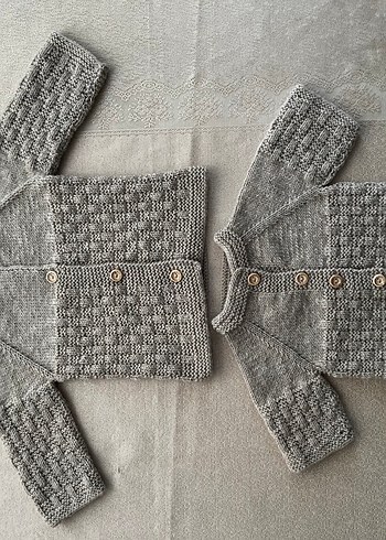 Bebek Örgü Tavşanlı Kısa Tulum - Görsel 12