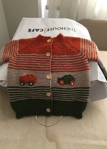 Bebek Örgü Tavşanlı Kısa Tulum - Görsel 11