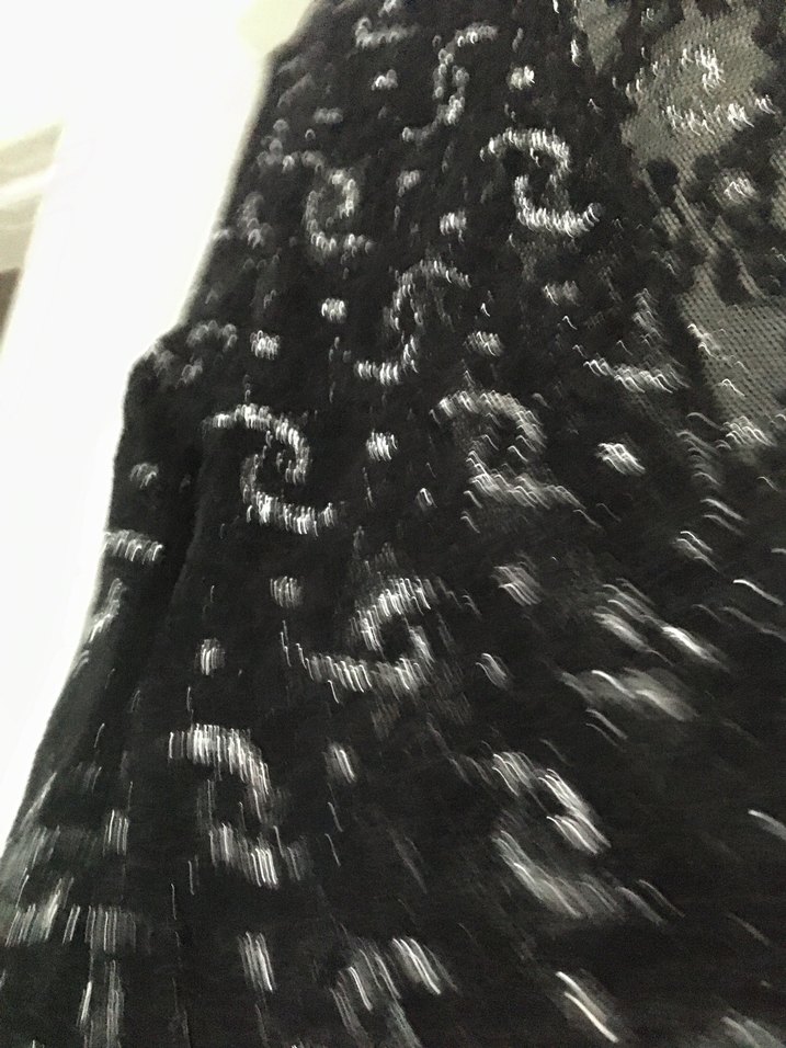 Dantel İşlemeli Siyah Kız Bolero - Görsel 3