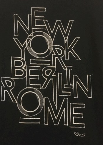 Siyah Baskılı  Bayan Tişörtü - Görsel 2