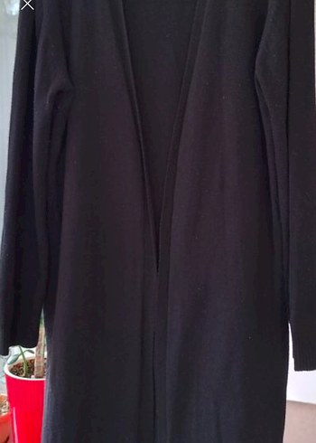 Adil Işık Siyah Uzun Kollu Kadın Hırka - Görsel 2