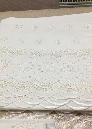 İşlemeli Fistolu Çift Kişilik Nevresim Takımı - Görsel 2