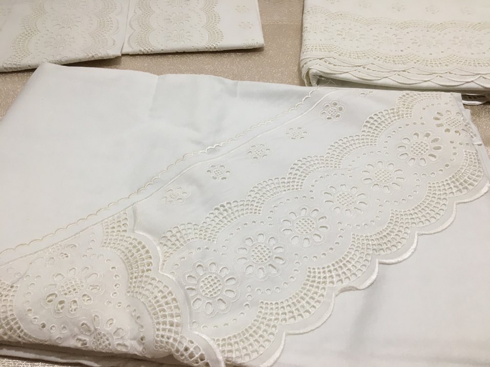 İşlemeli Fistolu Çift Kişilik Nevresim Takımı - Görsel 3