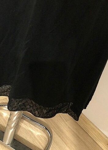 m Beden siyah Renk Günlük Elbise 
