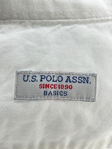 universal Beden beyaz Renk U.S Polo Assn. Gömlek %70 İndirimli.
