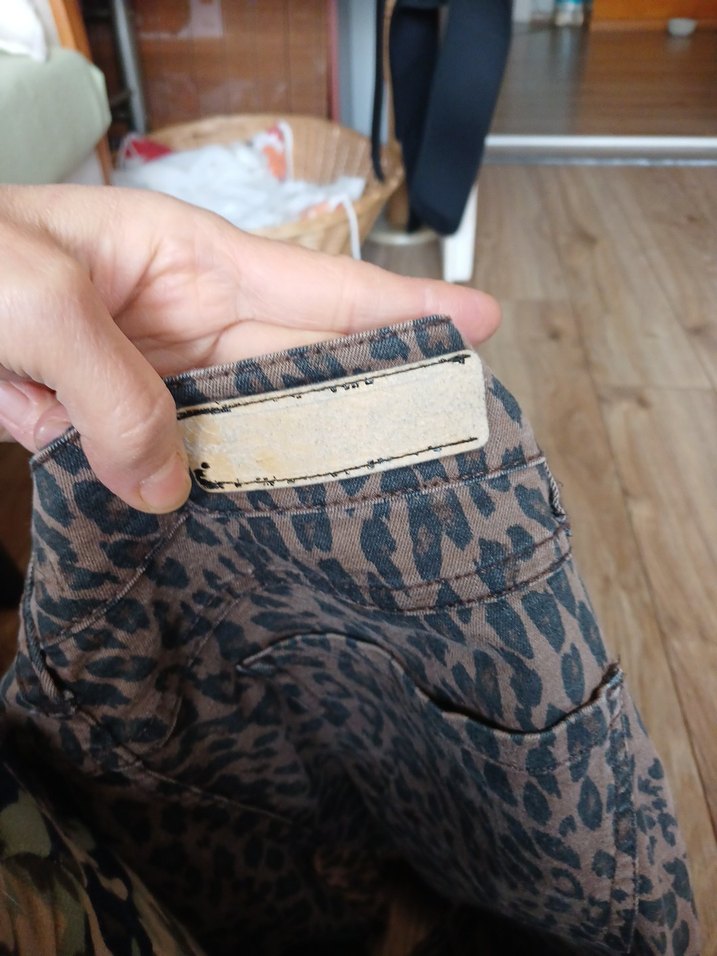 Bohem Tarzı Midi Leopar Desenli Kadın Pantolon - Görsel 5