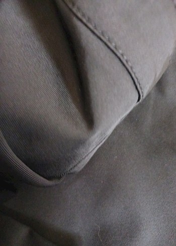 Fermuarlı Siyah Kadın Kumaş Pantolon - Görsel 8