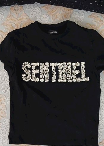 SATILDI....unisex hoodie Siyah Mini Payetli Kapüşonlu Ceket - Görsel 2