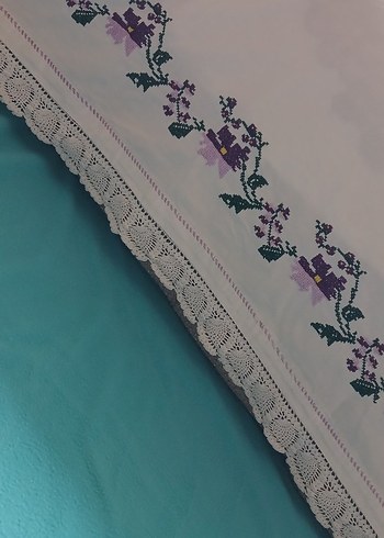 perdelik kanaviçe örtü - Görsel 3