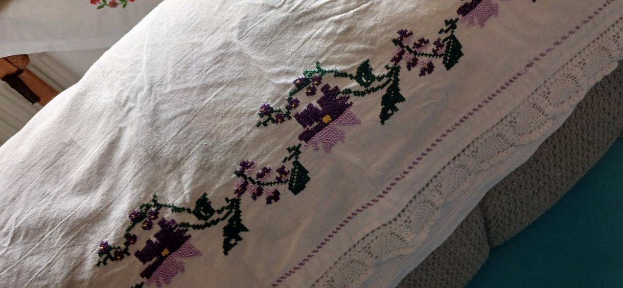 perdelik kanaviçe örtü - Görsel 2