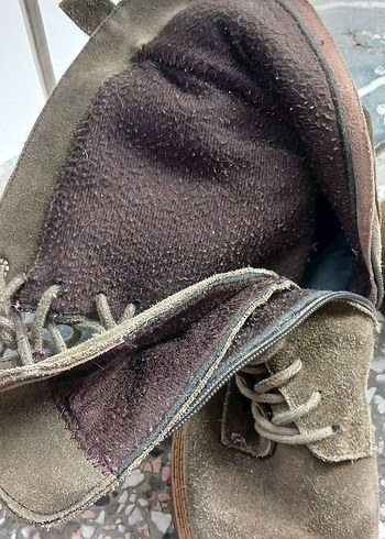 Bohem Tarz Kadın Süet Platform Topuklu Bot - Görsel 6