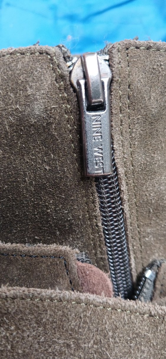 Bohem Tarz Kadın Süet Platform Topuklu Bot - Görsel 2