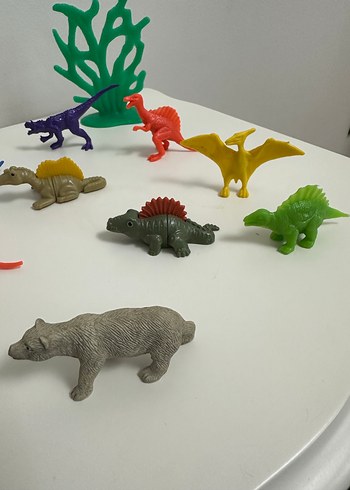 Beden Renk Mini Dinozor,Hayvan Figürleri
