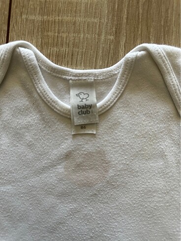 1 Yaş Beden mavi Renk 12/18 ay body,zıbın,atlet