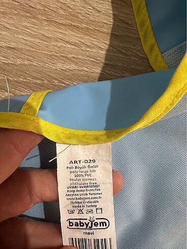 Poly muşamba büyük önlük - Görsel 8