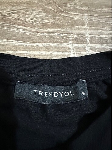 s Beden siyah Renk Trendyol crop bluz