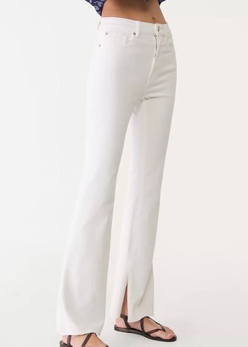 Stradivarius d74 Jean Beyaz