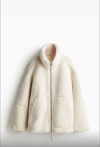 H&M ETİKETLİ PELUŞ KÜRK