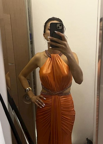 Diğer Drapeli Uzun Abiye Elbise markası So Lady