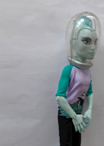  Beden monster high Gill bebeği
