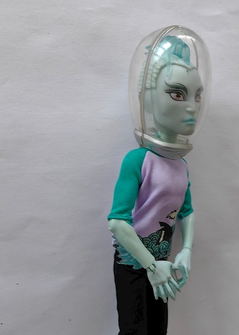  Beden Renk monster high Gill bebeği