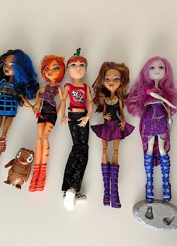 Beden Monster high Ghouls Alive serisi