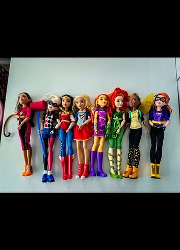 Super hero girls bebekleri koleksiyon