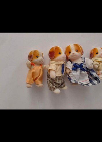  Beden Renk Sylvanian families kopek ailesi figur seti