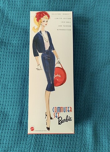 Barbie Barbie silkstone commuter set seyahat seti kutulu