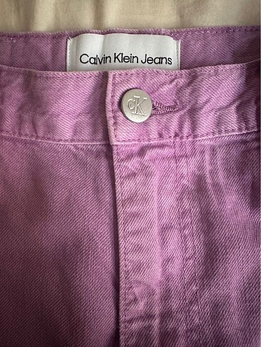 27 Beden mor Renk LOLITA LEMPICKA CALVIN KLEIN BAGGY JEAN