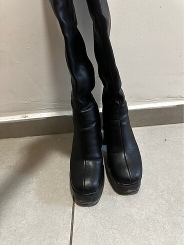 Deichmann GRUNGE YÜKSEK TOPUKLU ÇİZME