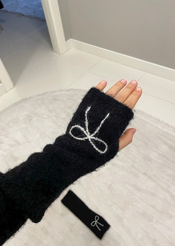 Zara yün karışımlı eldiven - Görsel 2