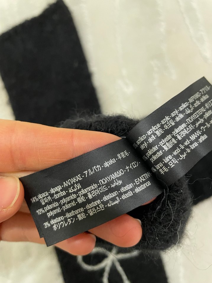 Zara yün karışımlı eldiven - Görsel 4