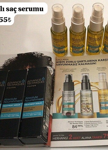 Argan yağlı saç serumu çok etkili