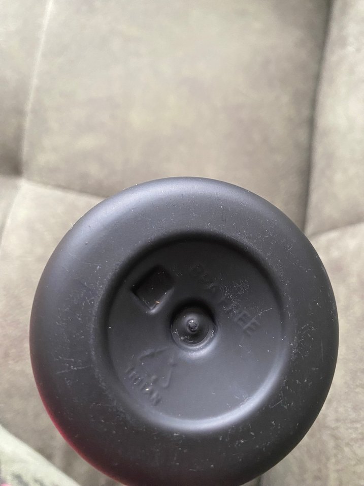 Siyah MAVİ Yazılı Çocuk Termosu - Görsel 5