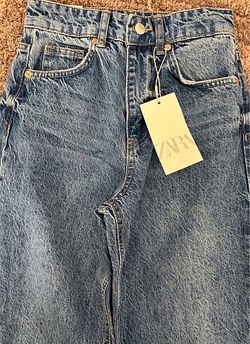 xs Beden mavi Renk Zara Pantolon